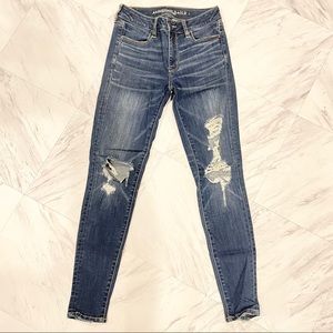 American Eagle high rise Jegging size 4